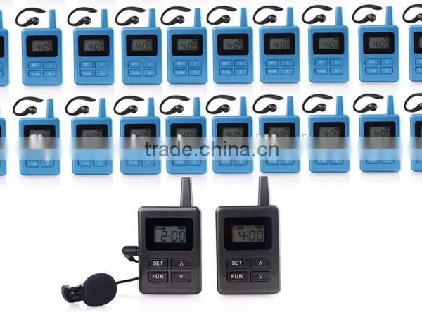 Wireless Multi Language Audio Training Conference System