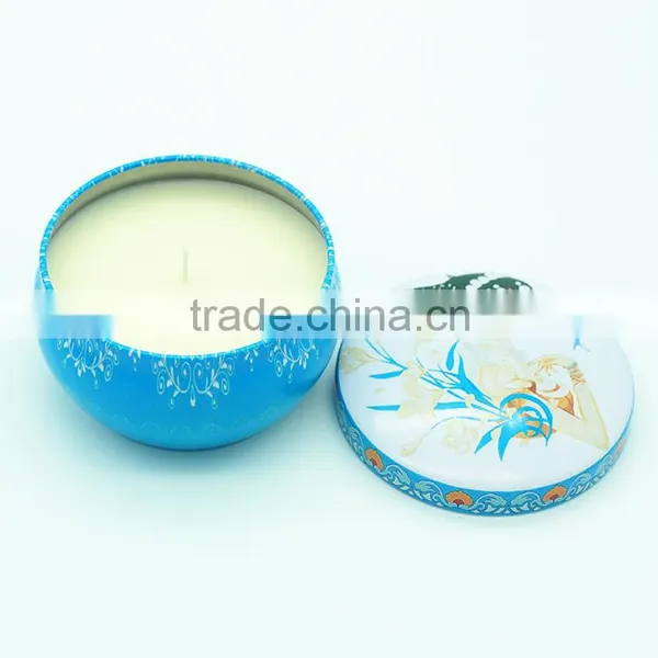 Metal Tin Candle/ Travel Tin Candle/scented Tin Candle With Printing Custom Logo photo-2