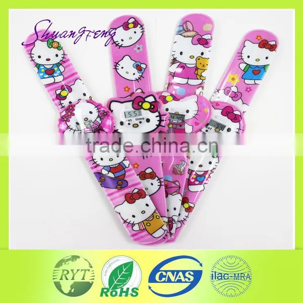 Kids Toy Promotion Gits Factory Pvc Slap Watch photo-2