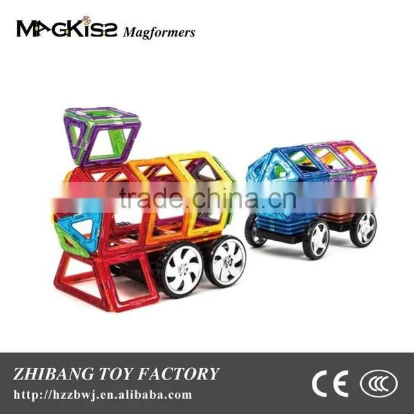 2015-New-Brand-one-set-two-Wheels-Can-be-used-with-Magformers-sets photo-2