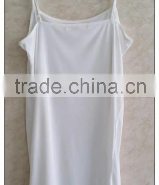 Simple Long Summer Tanktop Girls Home Knitting Wear