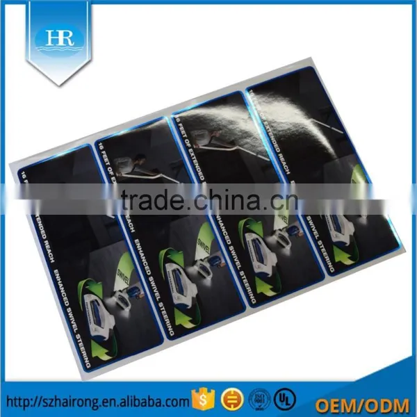 Glossy Waterproof Gold Embossed Foil Labels photo-3