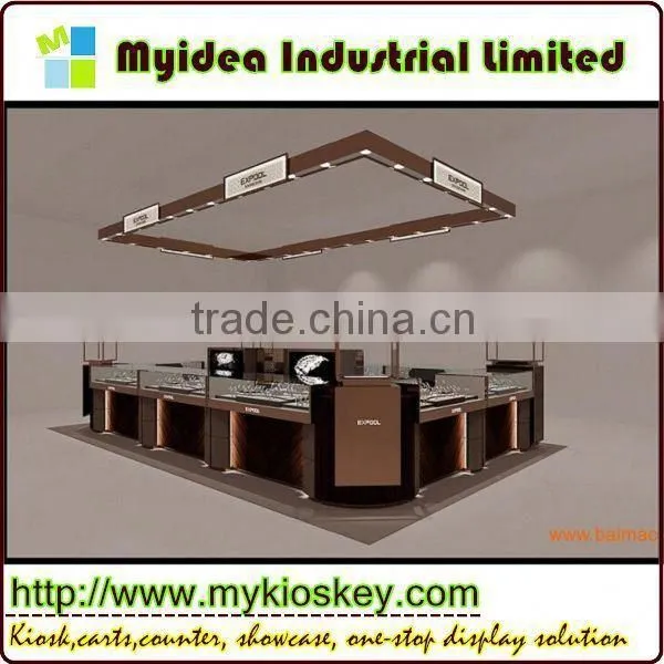 Myidea Factory Wholesale Acrylic Black Watch Display Rack for Watch Store Kiosk photo-2