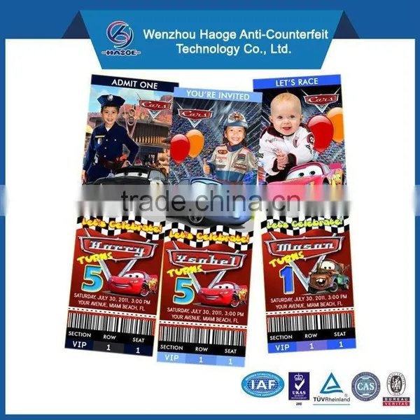 Mifare Desfire Ticket ,redemption Tickets Wholesale,Ticket Printing With Hollogram photo-2