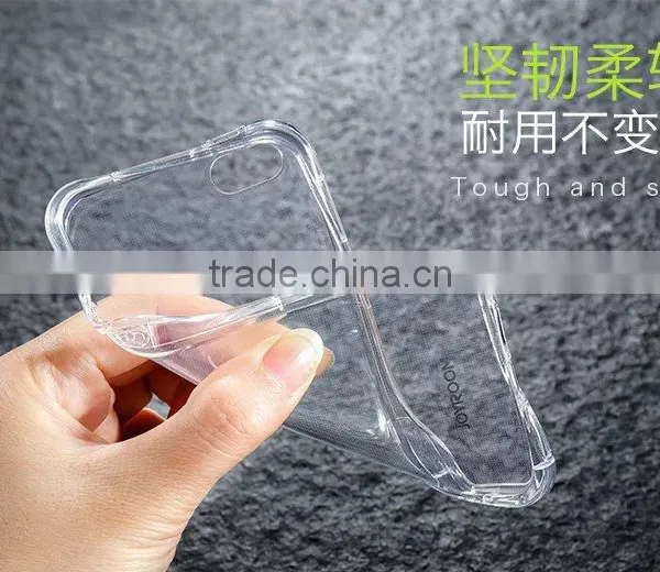 Joyroom 0.2mm Clear Soft Nano Explosion-proof Membrane for Iphone6s/6 Classic Soft TPU Gasbag Case 2in1 Set for Iphone6s/6 photo-3