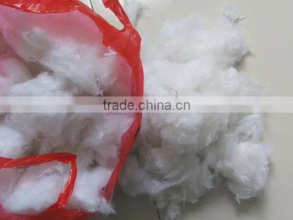 Down-like Fiber Hollow Staple Fiber Siliconized photo-2