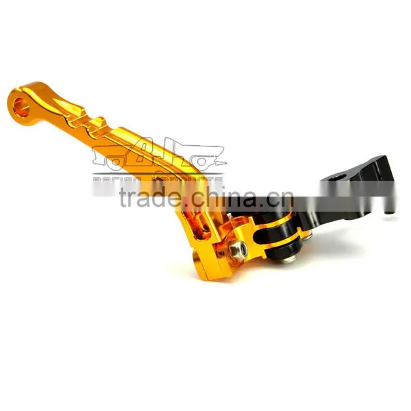 BJ-LS-009 Customized CNC Adjustable Folding Aluminum Motorcycle Clutch Brake Lever for Kawasaki ZX1400 / ZX14R / ZZR1400 photo-5
