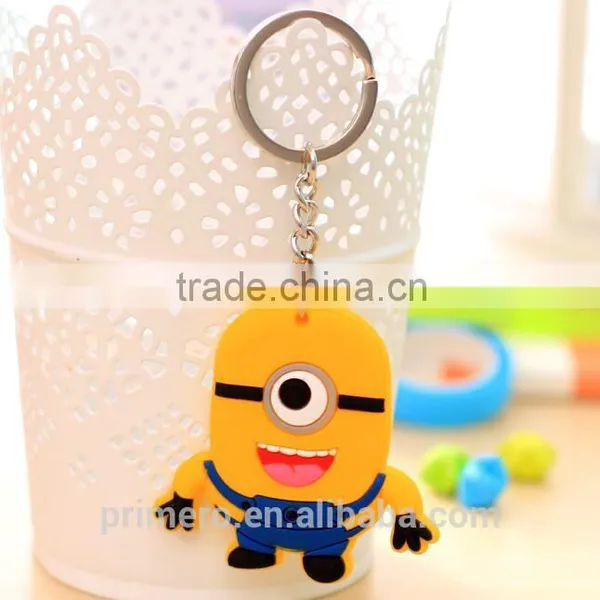 2016 New Arrival Cartoon Animal Silicone KeyChain Best Quality Creative Lovers Key Ring photo-4