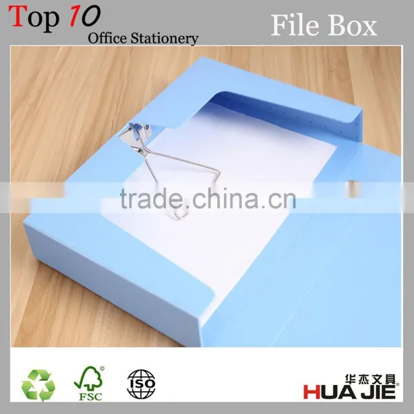 A4 PP Poly File Box With Name Card Holder photo-3