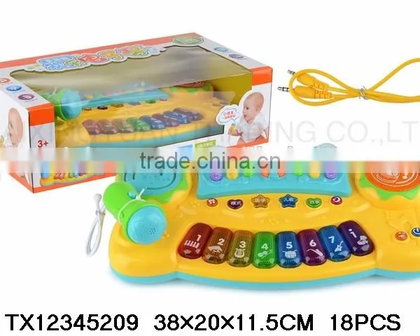 Musical Instrument Toy for Children Blue Color Electric Organ,Piano Toys photo-4