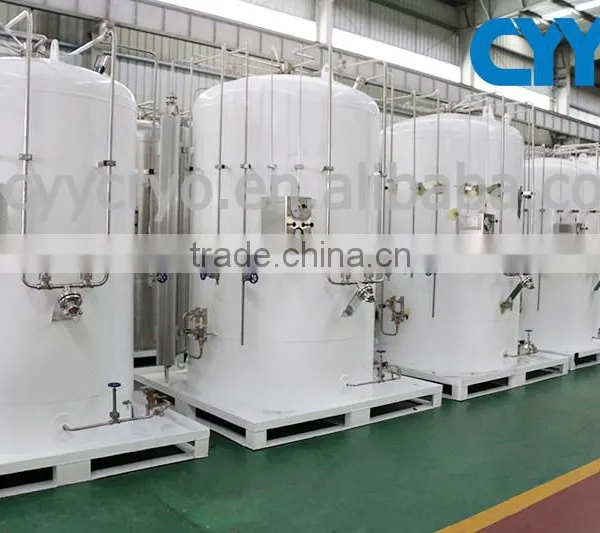 1~5m3 22Bar High Vacuum Multi-Layer Cryogenic Micro Bulk Tank for Liquid Gases photo-3