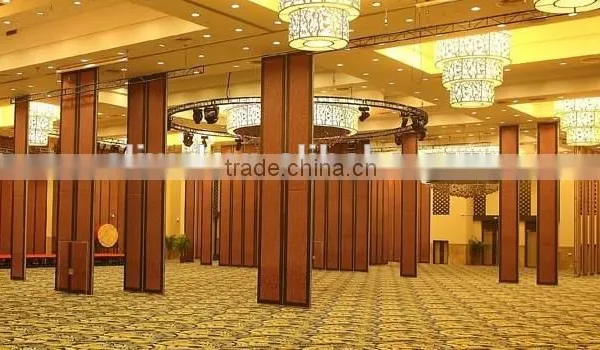 Aluminium Movable Partition Wall and Operable Partition Wall Acoustic Movable Partition for Hotel photo-2