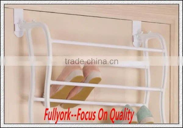 Over The Door Hanging Shelf Shoe Rack Organizer Shoe Storage photo-5