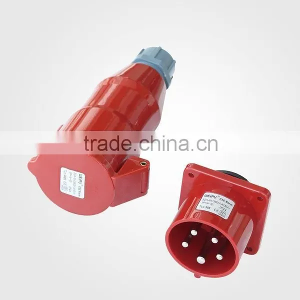 32A Cee Female Socket Male Electrical Plug photo-3