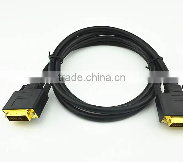 Gold Plated Connector CCS/BC/TC M to M Dvi to av Adapter 24+1 Wrapped PVC photo-2