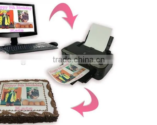 Compatible Digital Printing Edible Ink for hp Printer for Printing on Cake/biscuit