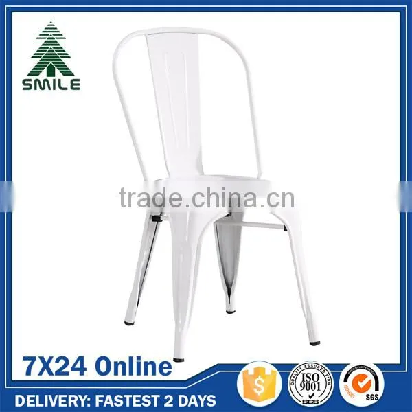 2016 White Modern Metal Dining Chairs for Sale Quality Choice