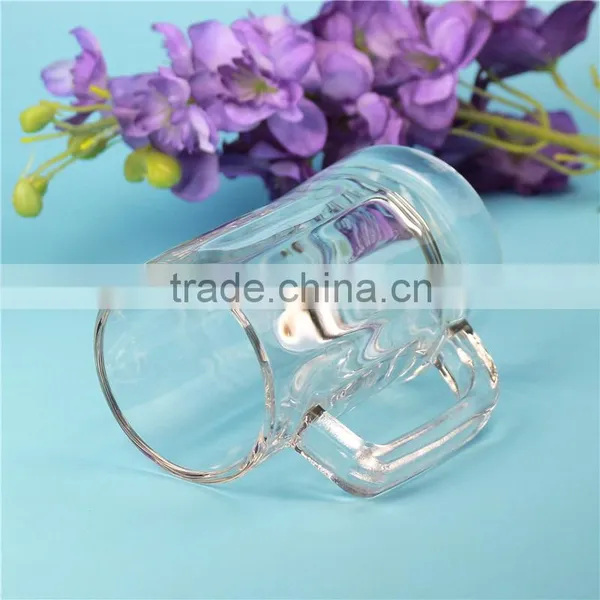Lead-free &Chrome-free Customized Bubble Beer Glass Mug