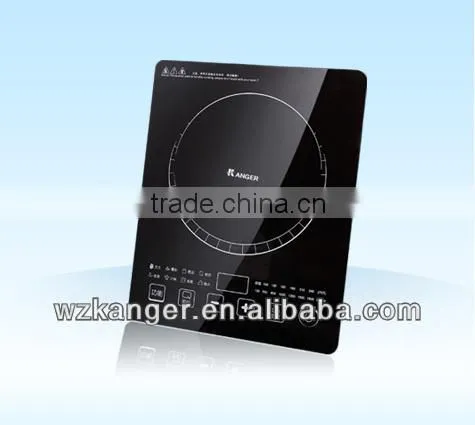 Black Crystallite Tempered Thick Ceramic Glass Panels For Induction Cooker photo-2