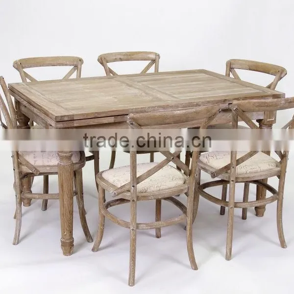 Wooden Dining Table (DT-515F-OAK) photo-4