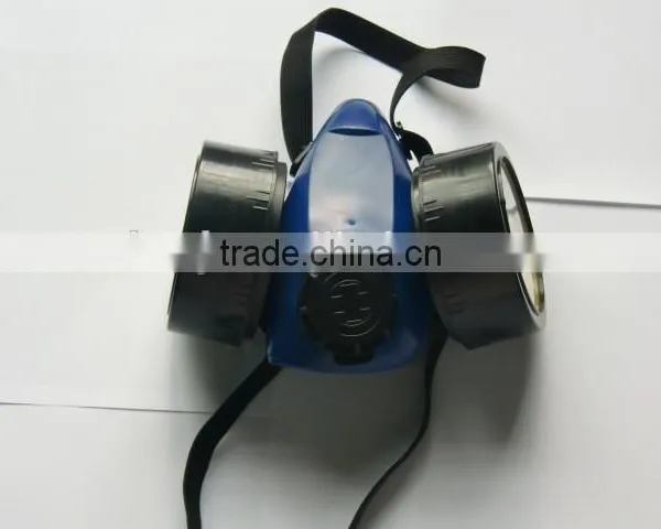 2016 Hot Selling Half Face Magnetic Gas Mask Double Filter Face Gas Mask Anti Gas Mask, Protect Organic or Acid Gas photo-3