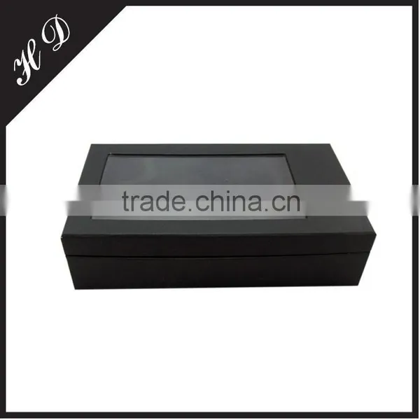 Top Quality Hinged Scarf Packaging With Clear Lid photo-3