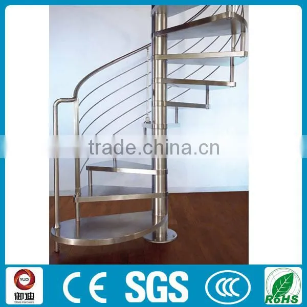 Stainless Steel Exterior Stair Design for Building Project photo-4