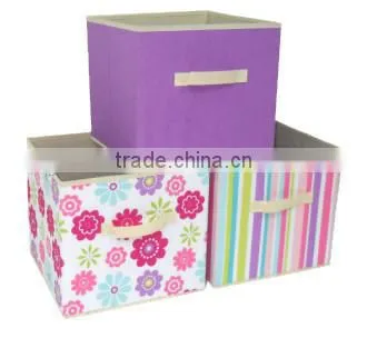 New Hot Sale Printing Foldable Non Woven Storage Box for Kids Quality Choice photo-4