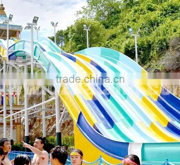 Water Slide Eqipment Swimming Amusement Wave Pool for Sale photo-1