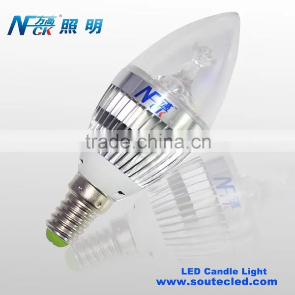 Silver Color Candle Light Bulbs Tea Light Candle Shade Indoor 3w Led Candle Light Charger photo-2