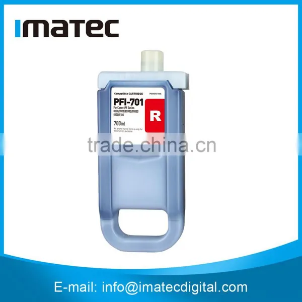 700ML PFI-701 Lucia Pigment Inkjet Printer Cartridge For Canon IPF8000S photo-5