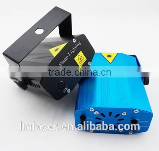 Mini Laser Stage Light Show Stage Lighting Projector 6 in 1 Pattern photo-3