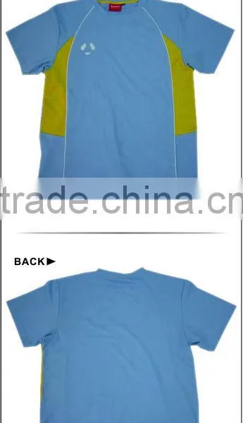 no Fading Blue Men's T-shirt With Short Sleeve photo-2