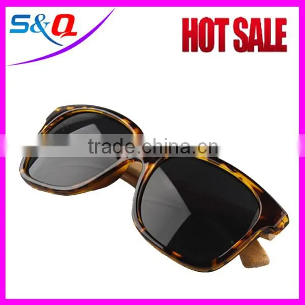PC Wooden Temple Sunglasses Black Color Change Sunglasses photo-3
