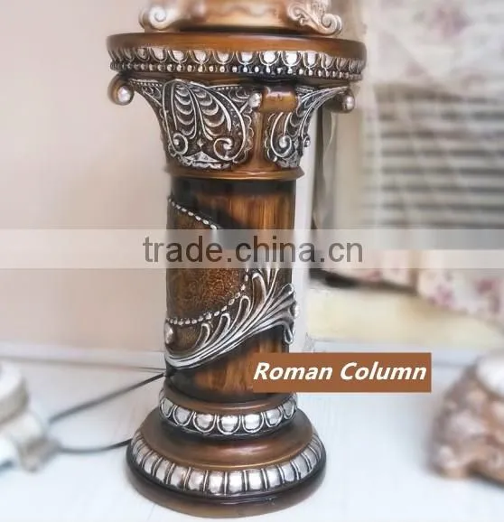 Classical European Wooden Table Lamp photo-6