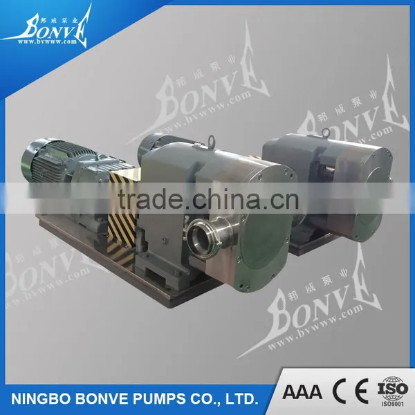 Stainless Steel 304 Hygienic Lobe Pumps Cam Rotor Pump photo-3
