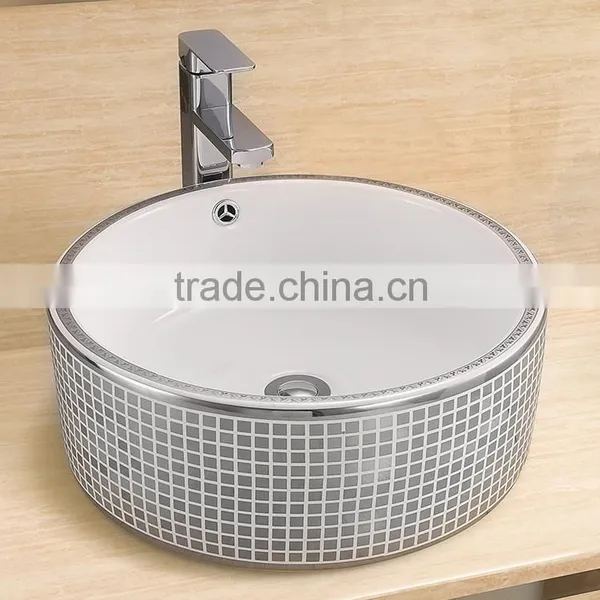Ceramic Art Washing Basin Design for Dinning Room