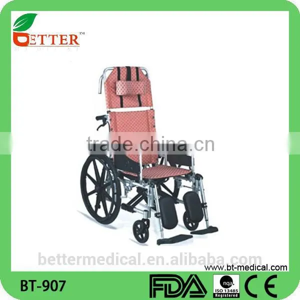 Aluminum Light Weight Wheelchair Reclining Wheelchair