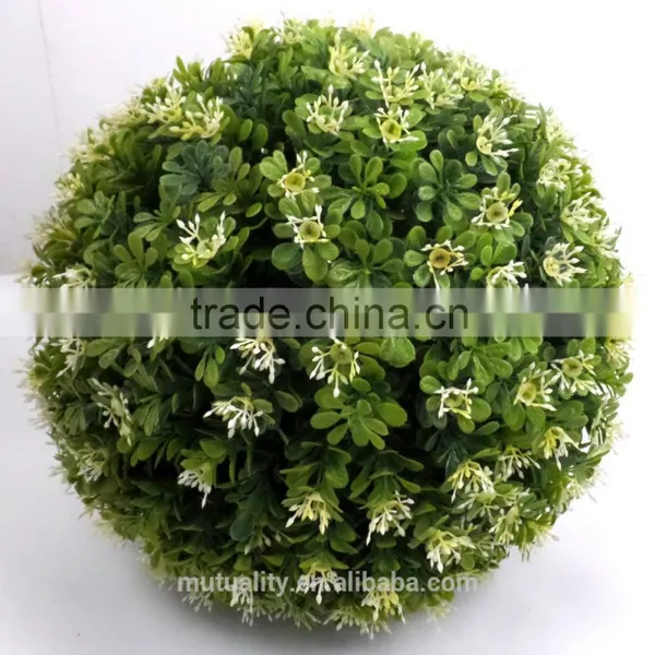 2016 Factory Wholesale Artificial Topiary Boxwood Flower Ball Artificial Flower Ball for Indoor Outdoor Decoration photo-2
