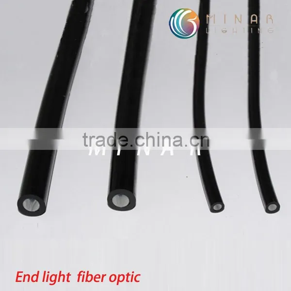 PMMA Solid End Glow Emitting Multi Core Fiber Optic Cable for Swimming Pool photo-4