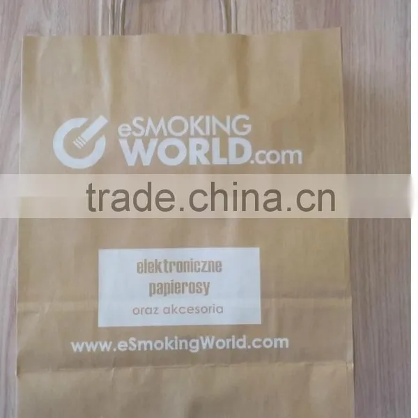 Hot Seller Machine Made Paper Bag,paper Shopping Bg,kraft Paper Bag photo-2
