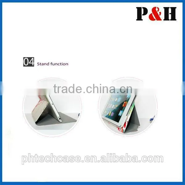 Colored Drawing Leather Case For IPad Mini,Premium Leather Cover For Apple IPad Mini photo-5