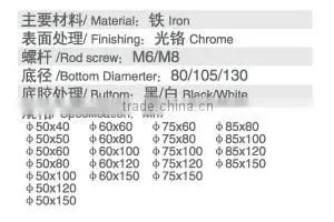 RS0701 Top-selling Products White Bottom Sofa Leg photo-3