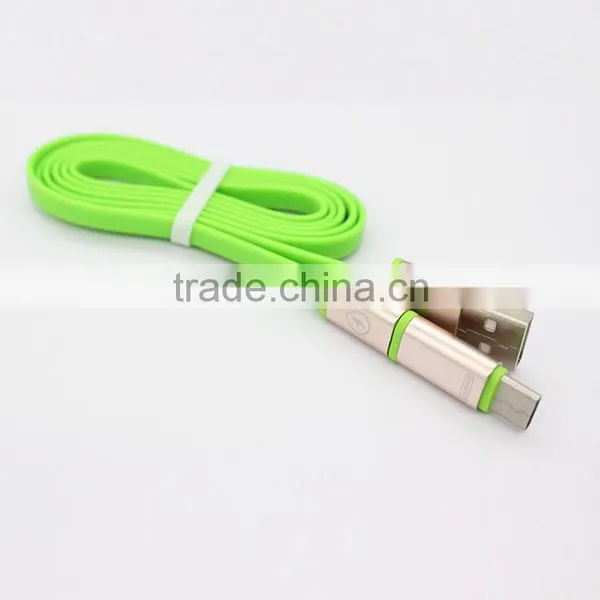 2016 Wholesale 2in1 Type C To Micro USB With Detachable Adapter Data Line Cable Quality Choice photo-6