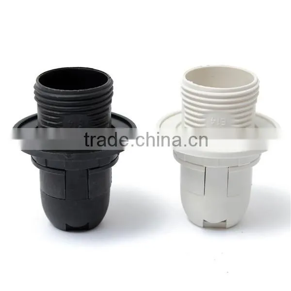 E14 Edison Pendant Socket & Lampshade Collar Ring Screw E14 Light Bulb Holder photo-2