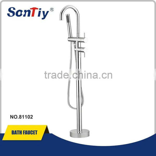 Professional Multifunction Shower Living Floor Stand Bathroom Mixer photo-2