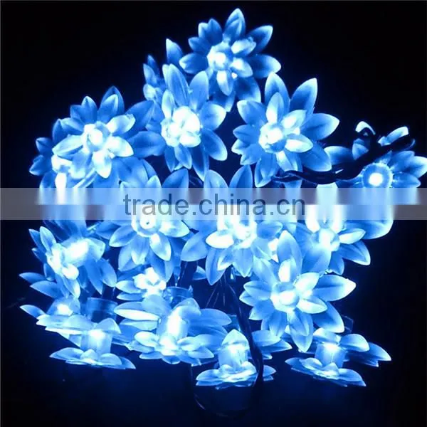 LED Solar String Lights With Lotus Led Christmas Decoration Light photo-3