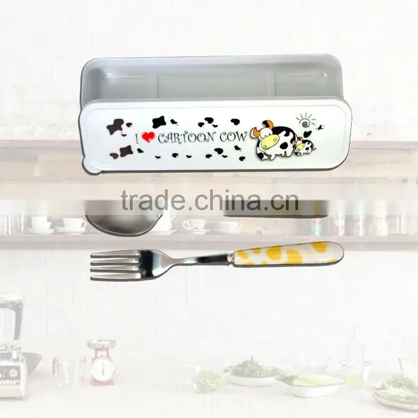 Children New Design With Ceramic Cartoon Cutlery Set photo-5