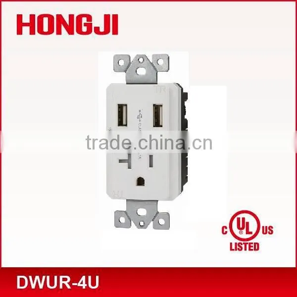 RECEPTACLE WITH USB CHARGER UL/CUL LISTED photo-2
