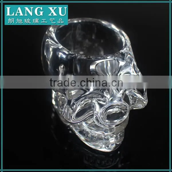 Glass Skull Candle Holder Wholesale for Candles photo-2